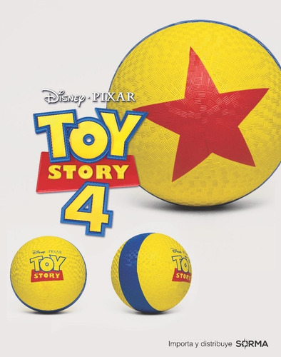 Imagen 4 de 6 de Pelota Goma Toy Story 8,5 - Licencia Oficial Disney