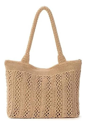O Sak Womens Classics Hand-crochet Carry-all Crafted Clayted