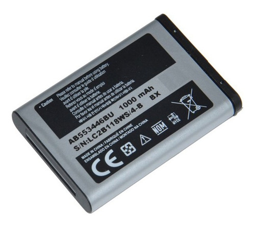 Pila Bateria Ab553446bu Bx C3300 E2120 C5212 1000 Mah