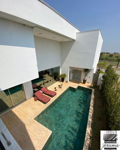 Imagem 3 de 22 de Sobrado Com 5 Dormitórios, 412 M² Alphaville Nova Esplanada I - Votorantim/sp - Ca00259 - 70183642