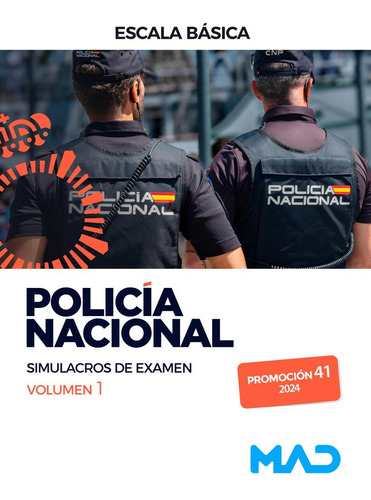 Libro Policia Nacional Escala Basica Promocion 41 Simulac...