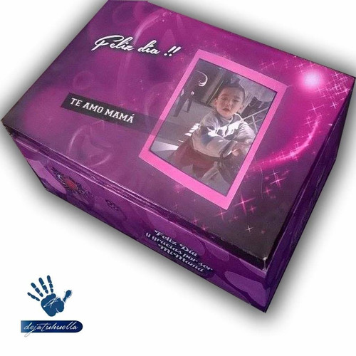 Caja Con Foto Personalizado (34x20x10)