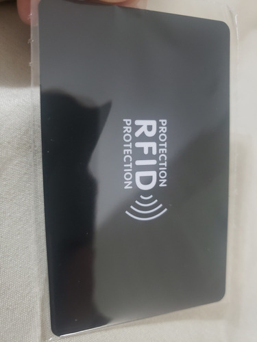 Tarjeta Para Proteger Estafa Por Nfc Rfid 