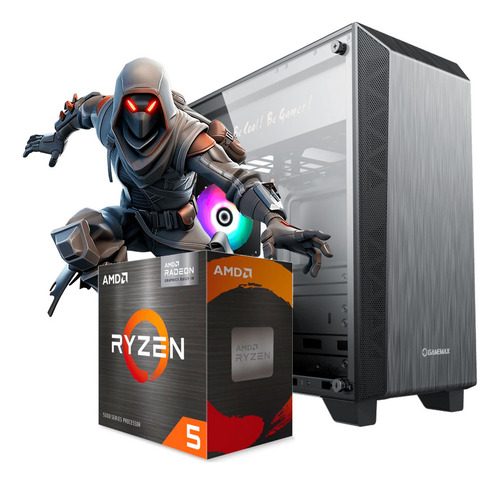 Pc Gamer Armada Amd Cpu Ryzen 5 5600g 16gb 480gb Ssd