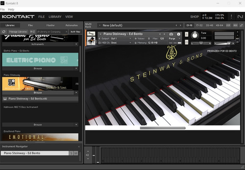 Kontakt 7 Full + 225 Livrarias + Instalação - Envio Imediato