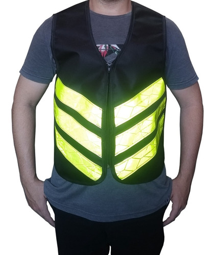 Imagem 2 de 8 de Colete Refletivo Motoboy Faixa Aprovada Pelo Denatran