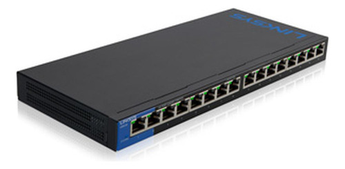 Switch Lgs116 Gigabit Ethernet (10/100/1000) Negro