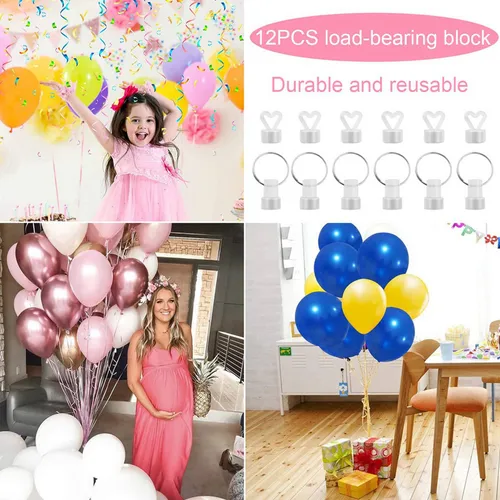 Peso De Globo De 32 Piezas Para Helio, Pesas Para Globos, Ba