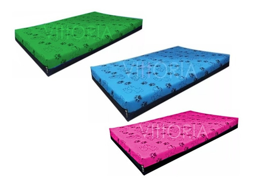 Colchoneta O Cama  Para Perro O Gato 70x100x7cm Resistente