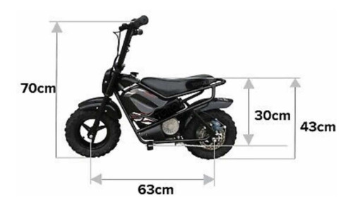 Moto Eléctrica Niño Moto Niño Rfz Mini