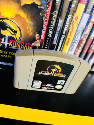 Mortal Kombat 4 - Nintendo 64 (completo) (Usado)