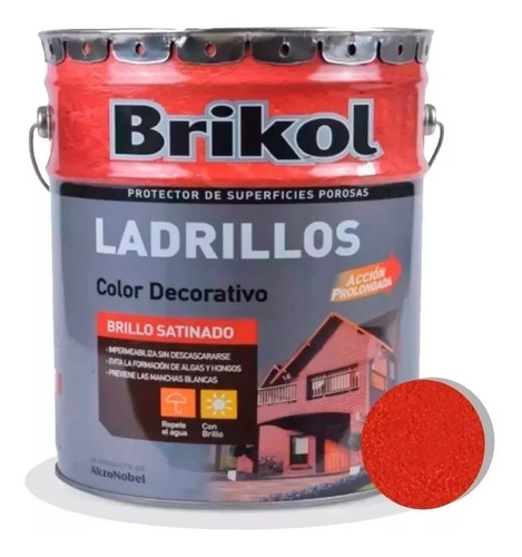 Brikol Ladrillos Protector Impermeab 20 Lts. Akzo - Iacono