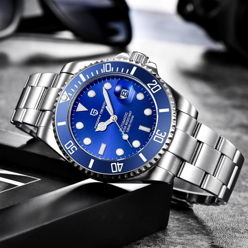 Reloj Pagani Design Pd1639 Azul Entrega Inmediata