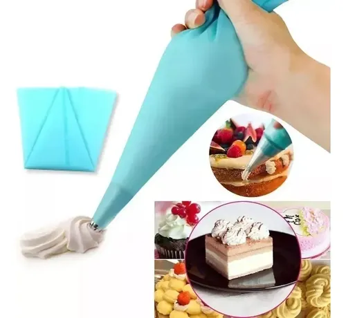 Saco Manga Para Confeiteiro Confeitar Resistente Reutilizave