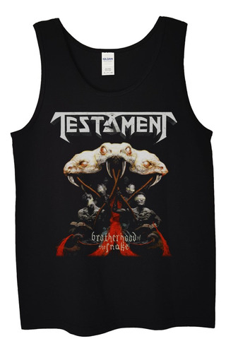 Polera Musculosa Testament Brotherhood Of  Metal Abominatron