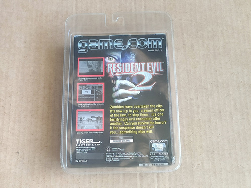 Resident Evil 2 Lacrado -- Original -- Game.com / Tiger (Usado)