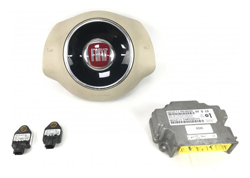 Kit Air Bag Fiat 500 1.4 Cult 2012 Original (8595)