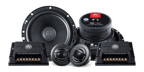 Set De Medios Db Drive Euphoria Es7 6c 2 Vías 6.5 PLG 225w
