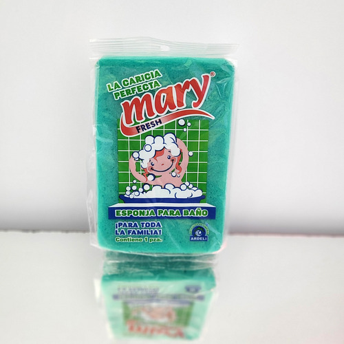 100 Esponja Para Baño Corporal Mary Fresh Ardeli Multiusos