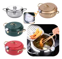 Comprar Olla Freidora Tempura Freidora Tempura Acero Inoxidable 304