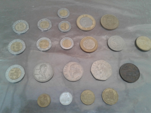 Lote De Monedas Antiguas Méjico 23 Unidades