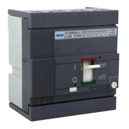 Interruptor Automático Caja Moldeada Tetrapolar 4p Regulable