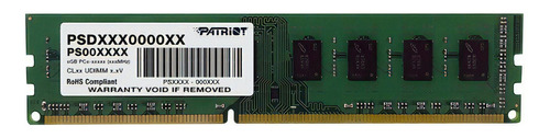 Memoria RAM Signature  4GB 1 Patriot PSD34G16002
