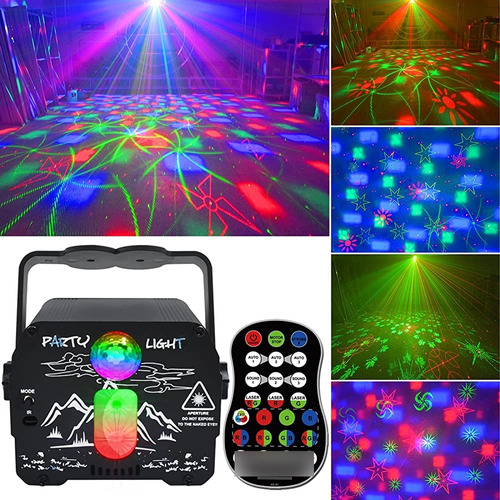 Mini Disco Ball Dj Light Con Control Remoto Inteligente, Luz