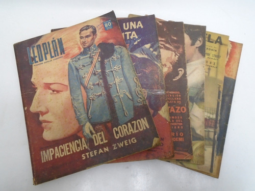 Leoplán - Cinco Revistas Años 1947 / 48 Y 1950