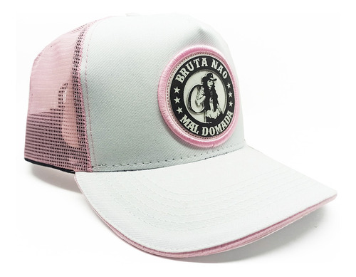 Bone Country Feminino Bruta Não Mal Domada Rosa - Ofertaço!