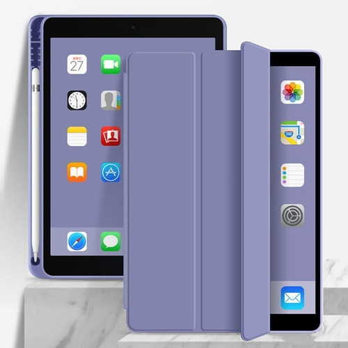 Smart Cover Con Portalápiz Para iPad De 7ª/8ª/9ª Gen. 10.2''