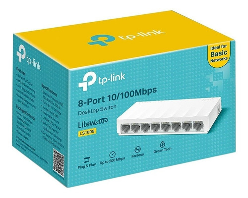 Imagem 9 de 10 de Switch Mercusys MS108G série LiteWave