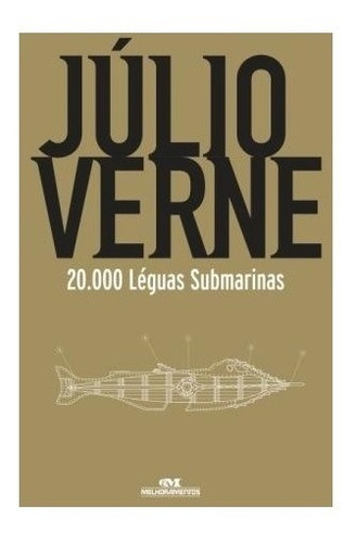 Livro Julio Verne -  20.000 Leguas Submarinas