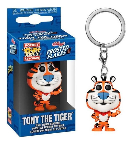 Llavero Funko Tigre Toño Pop Keychain Zucaritas Tony