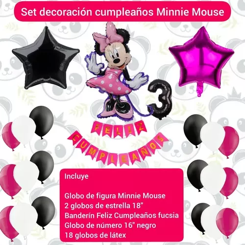 Combo Kit Globos Minnie Mouse 2