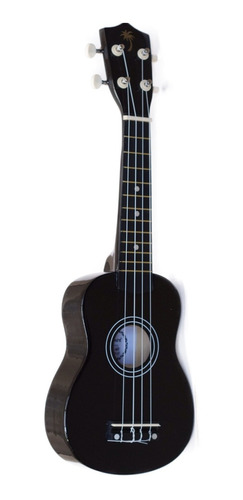 Ukelele Soprano Palmer Puk21 Negro Con Forro