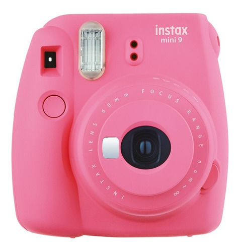 Câmera Instantânea Instax Mini 9 C/ 6 Filtros - Rosa Flaming