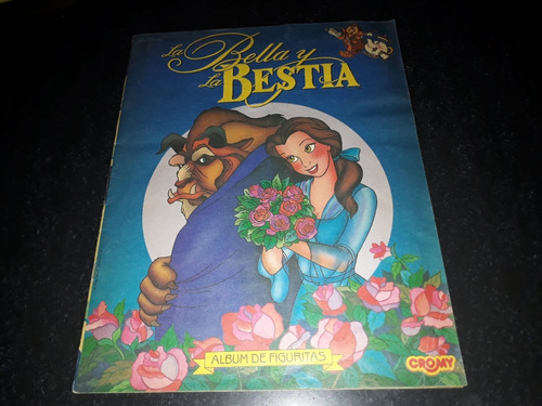 Album De Figuritas La Bella Y La Bestia 1993 Cromy