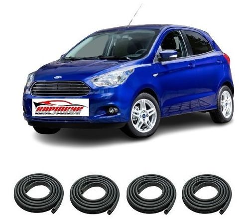 Ford Ka 5p 2016/2021 Burletes Puertas Delanteras + Traseras