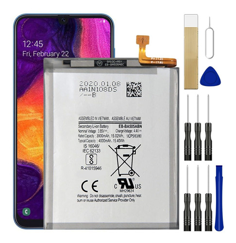 Bateria Repuesto Eb-ba505abn Para Samsung Galaxy A50 Sm