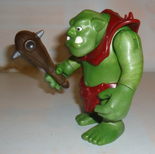 Muñeco Figura Ogro Troll Playmobil Geobra Made In Germany Verde (Usado)