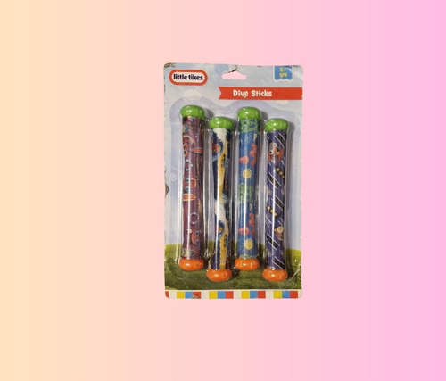 Juguete Playero Alberca Palos Buceo Dive Sticks Little Tikes