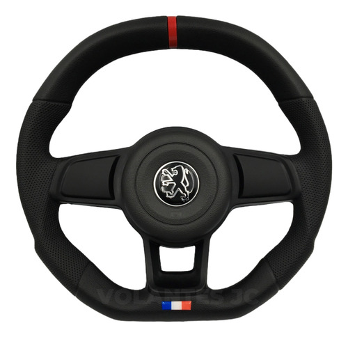 Volante Esportivo Evolution França Para Peugeot 207 Ano 2012