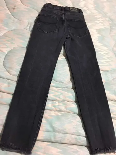Pull Bear Jeans Para Dama Talla 24 Color Negro