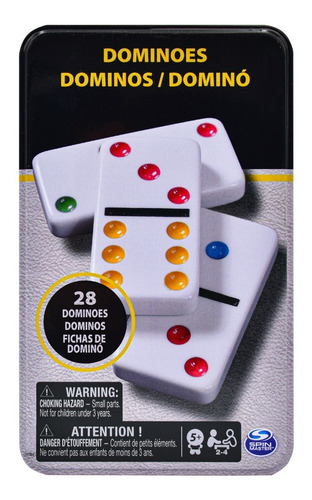 Domino  28 Fichas 2 A 4 Jugadores Spin Master