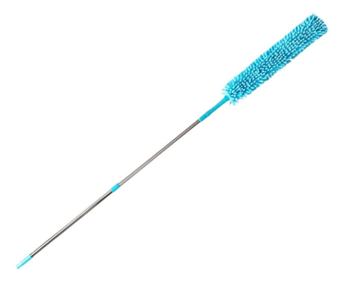 Plumero Retráctil Para Limpieza Con Poste Extensible, Azul