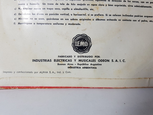 Imagen 3 de 10 de Antiguo Vinilo Los Wawanco Más Cumbias! Odeon Mag 57583
