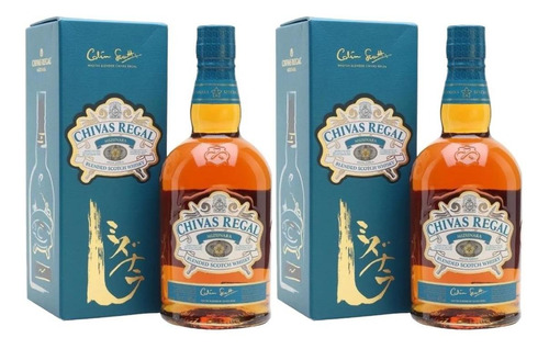 Chivas Regal Mizunara Whisky 700ml Combo X2 Fullescabio