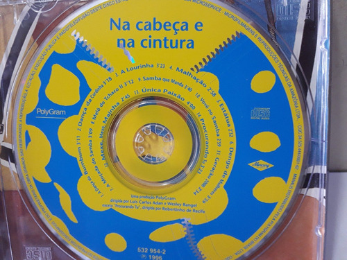 Cd É O Tchan Na Cabeça E Na Cintura Ev. (Usado)