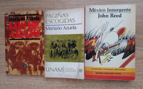 Revolución Mexicana 6 Libros - Los De Abajo,  Hija Revolució